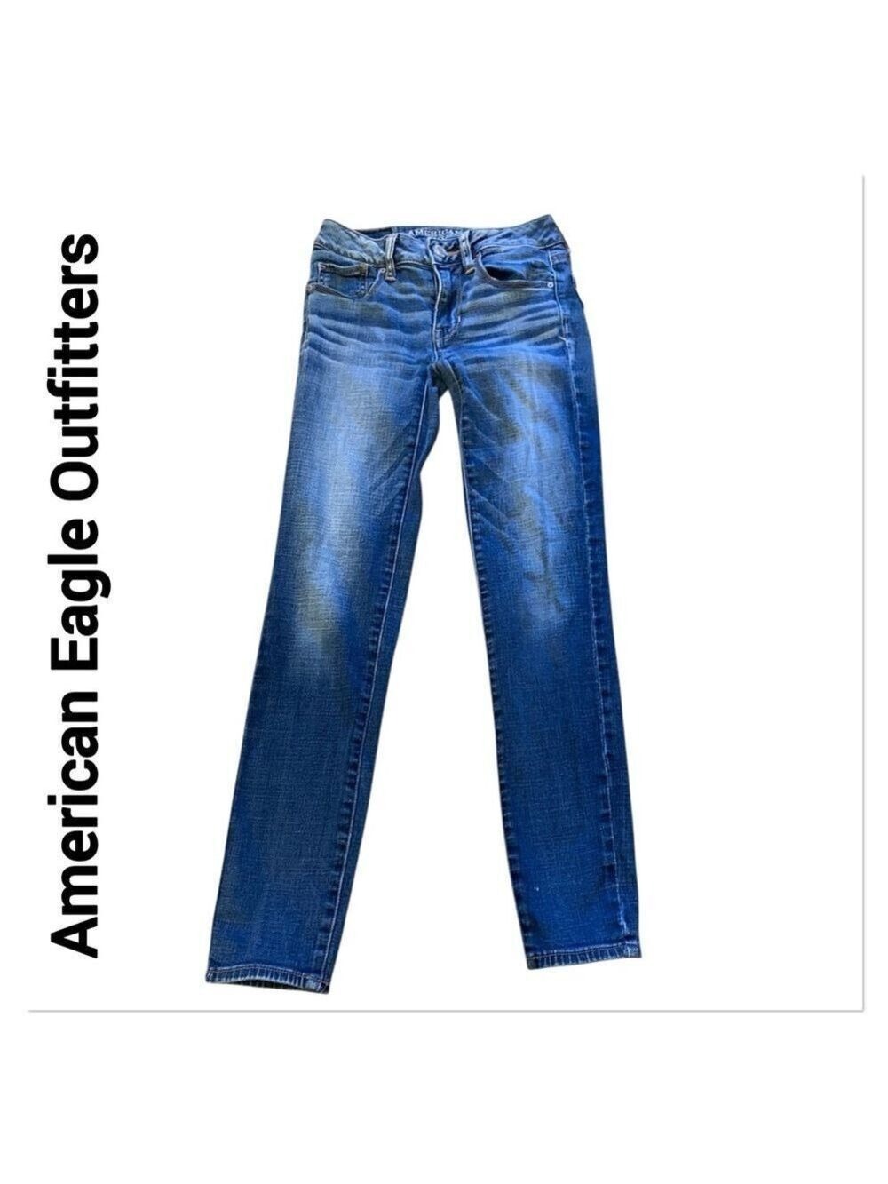 AMERICAN EAGLE OUTFITTERS Super Stretch Skinny Women’s Jeans size 00 short